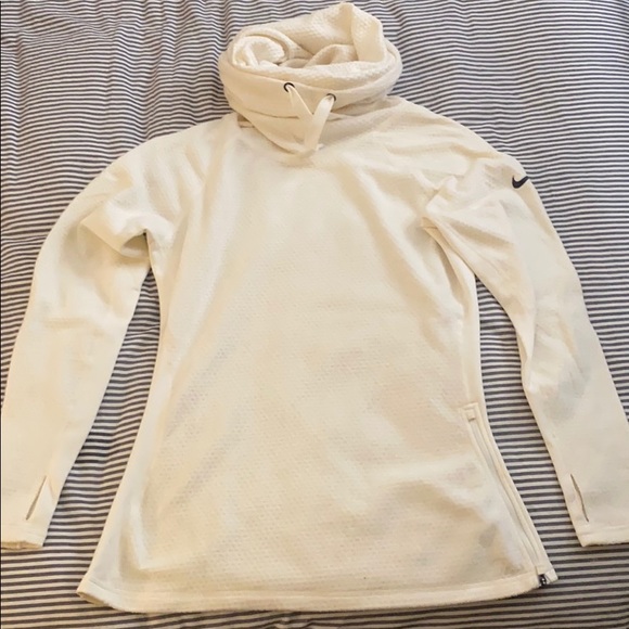 Nike Tops - Nike funnel neck fleece pullover